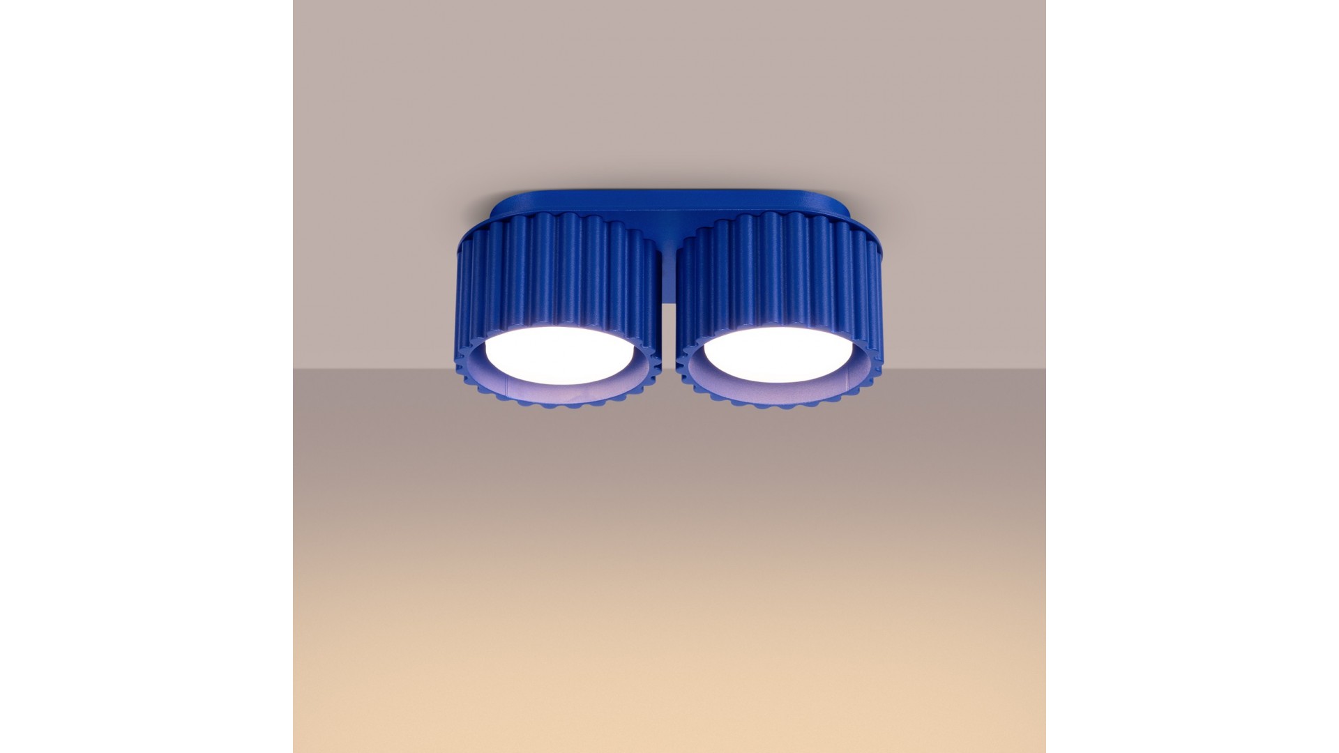 Plafon AURA 2 ultramaryna Gx53 Sollux SL.1813