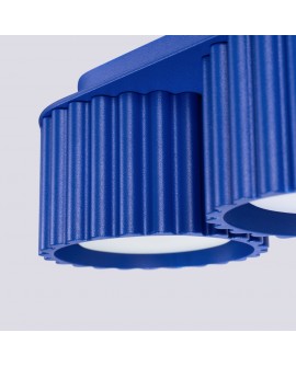 Plafon AURA 2 ultramaryna Gx53 Sollux SL.1813