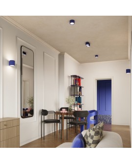 Plafon AURA 2 ultramaryna Gx53 Sollux SL.1813