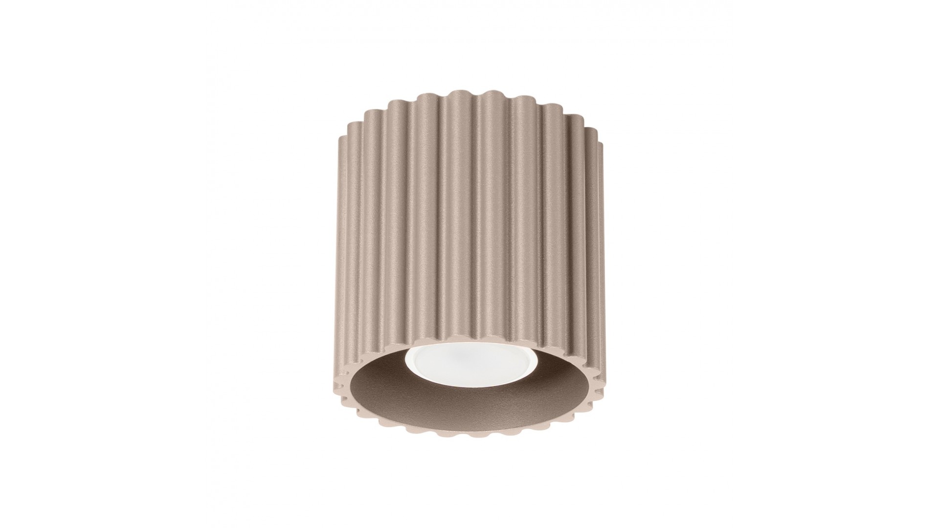Plafon AURA 1 taupe GU10 Sollux SL.1814