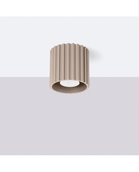 Plafon AURA 1 taupe GU10 Sollux SL.1814
