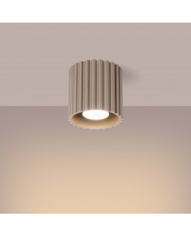 Plafon AURA 1 taupe GU10 Sollux SL.1814
