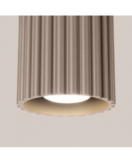 Plafon AURA 1 taupe GU10 Sollux SL.1814