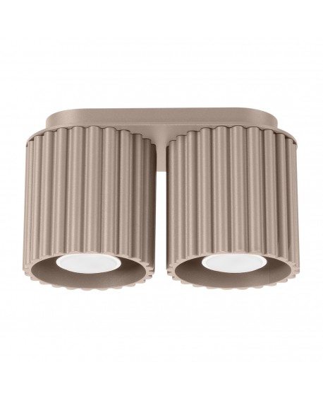 Plafon AURA 2 taupe GU10 Sollux SL.1815
