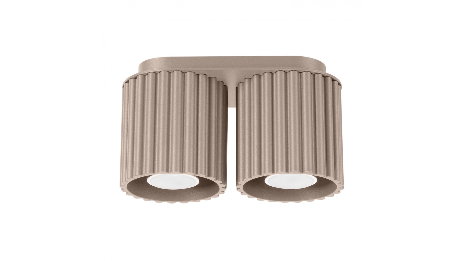 Plafon AURA 2 taupe GU10 Sollux SL.1815