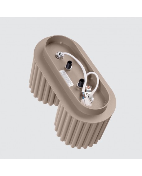 Plafon AURA 2 taupe GU10 Sollux SL.1815