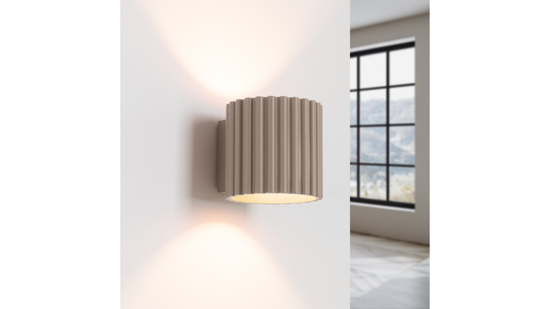Kinkiet AURA taupe G9 Sollux SL.1816