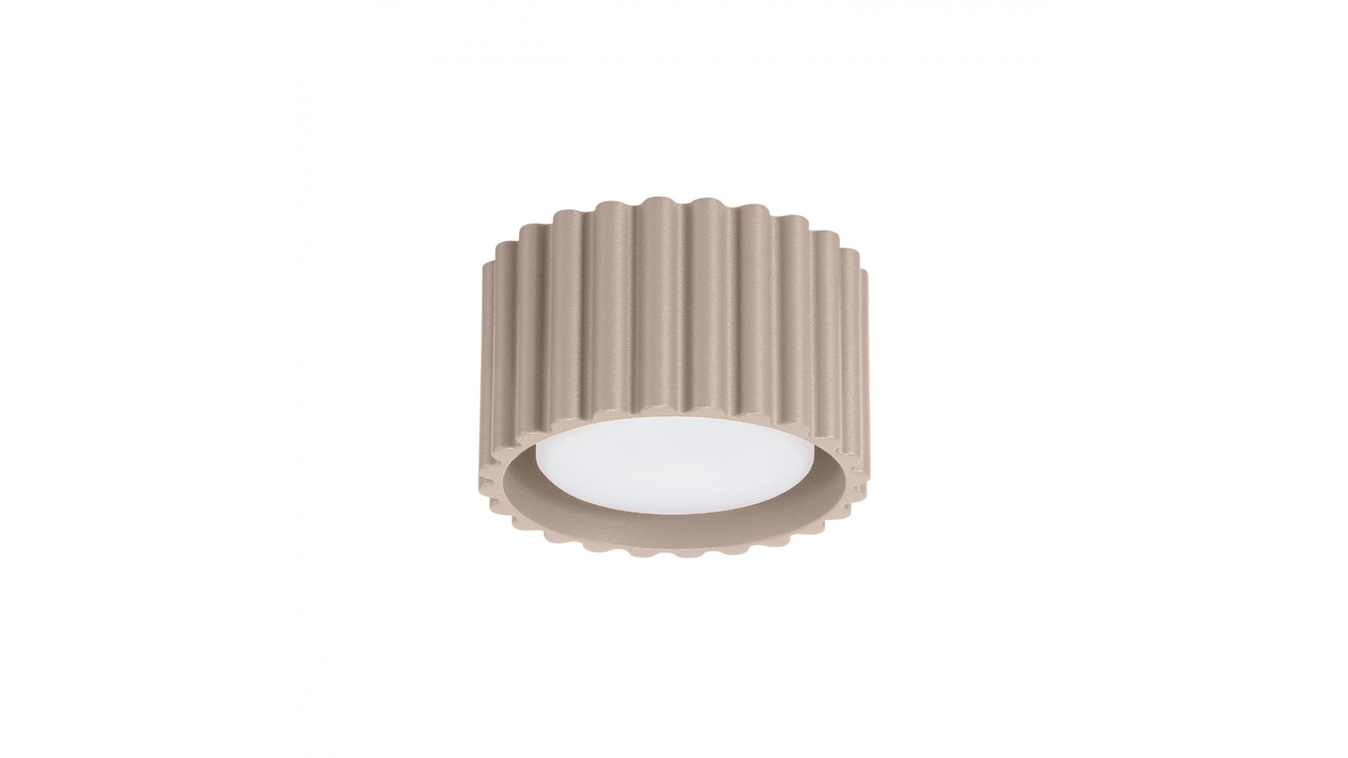 Plafon AURA 1 taupe Gx53 Sollux SL.1817