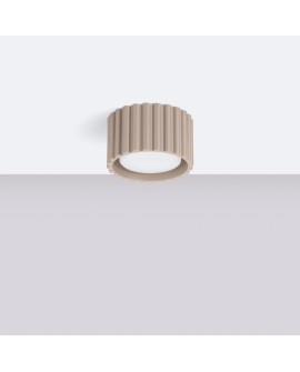 Plafon AURA 1 taupe Gx53 Sollux SL.1817