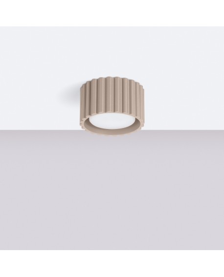 Plafon AURA 1 taupe Gx53 Sollux SL.1817