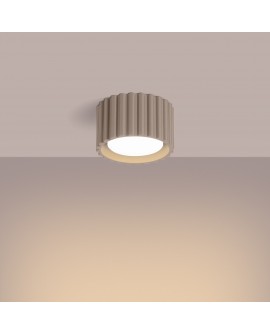 Plafon AURA 1 taupe Gx53 Sollux SL.1817
