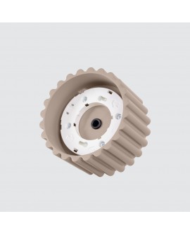 Plafon AURA 1 taupe Gx53 Sollux SL.1817