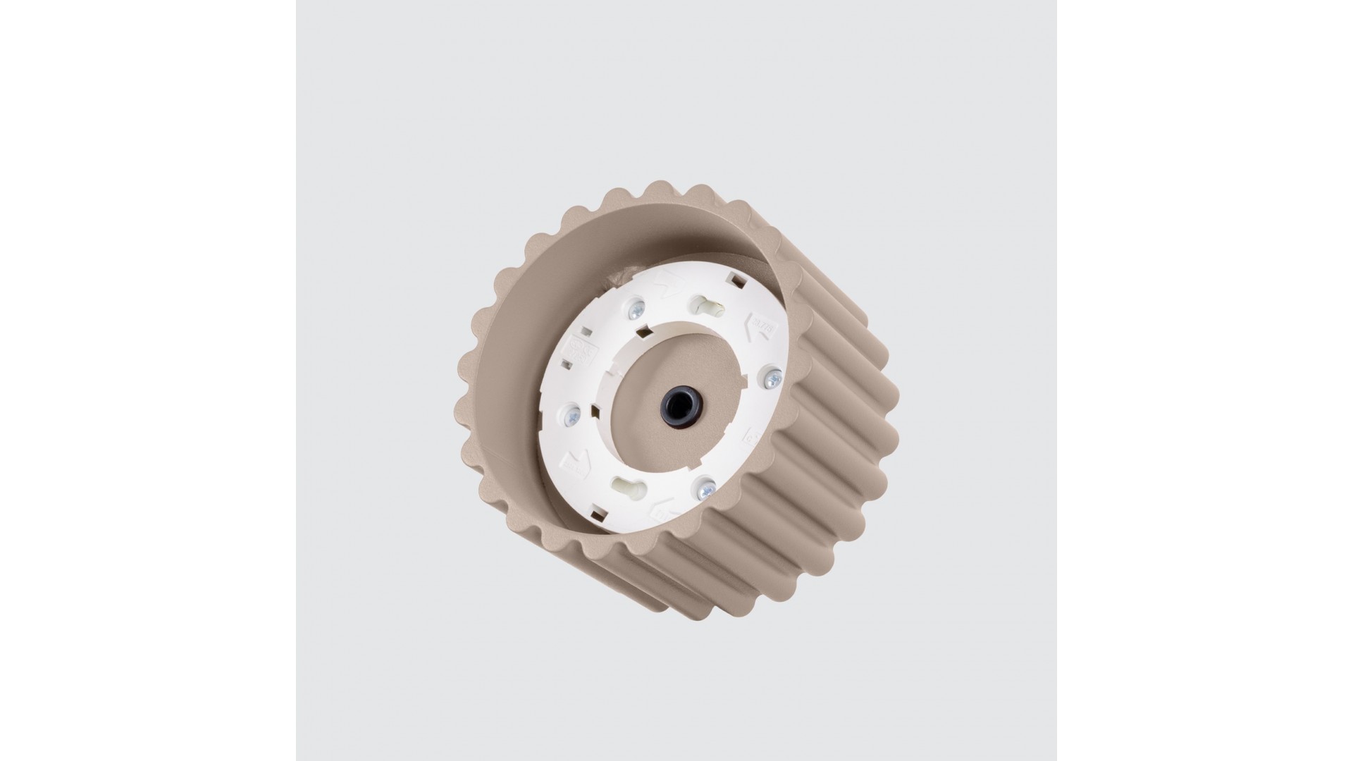 Plafon AURA 1 taupe Gx53 Sollux SL.1817