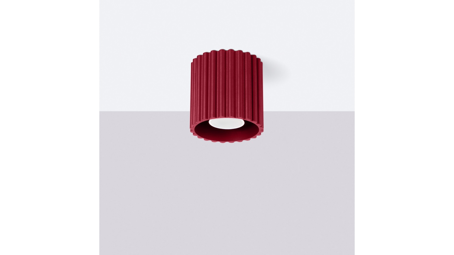 Plafon AURA 1 burgund GU10 Sollux SL.1819