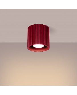 Plafon AURA 1 burgund GU10 Sollux SL.1819