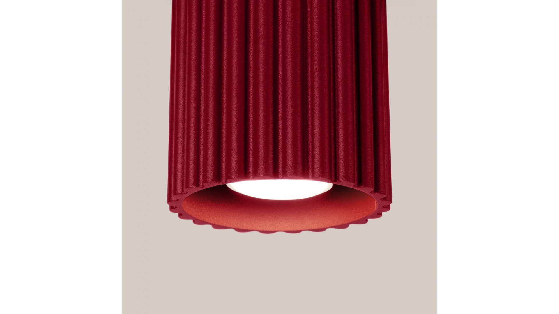Plafon AURA 1 burgund GU10 Sollux SL.1819