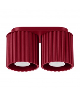 Plafon AURA 2 burgund GU10 Sollux SL.1820