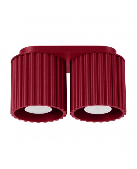 Plafon AURA 2 burgund GU10 Sollux SL.1820