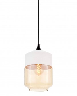 LAMPA WISZĄCA NOWOCZESNA LOFT BIAŁA ASTILA LUMINA DECO
