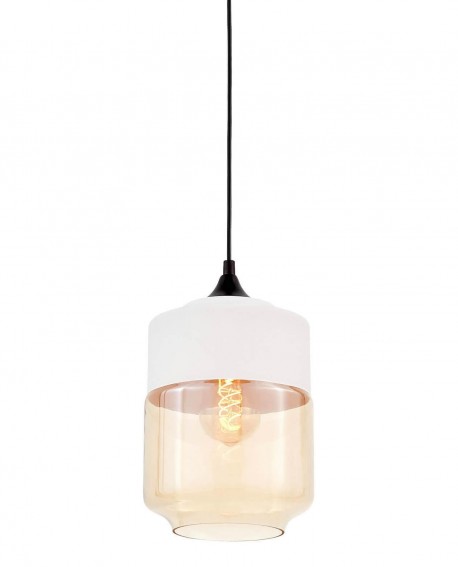 LAMPA WISZĄCA NOWOCZESNA LOFT BIAŁA ASTILA LUMINA DECO