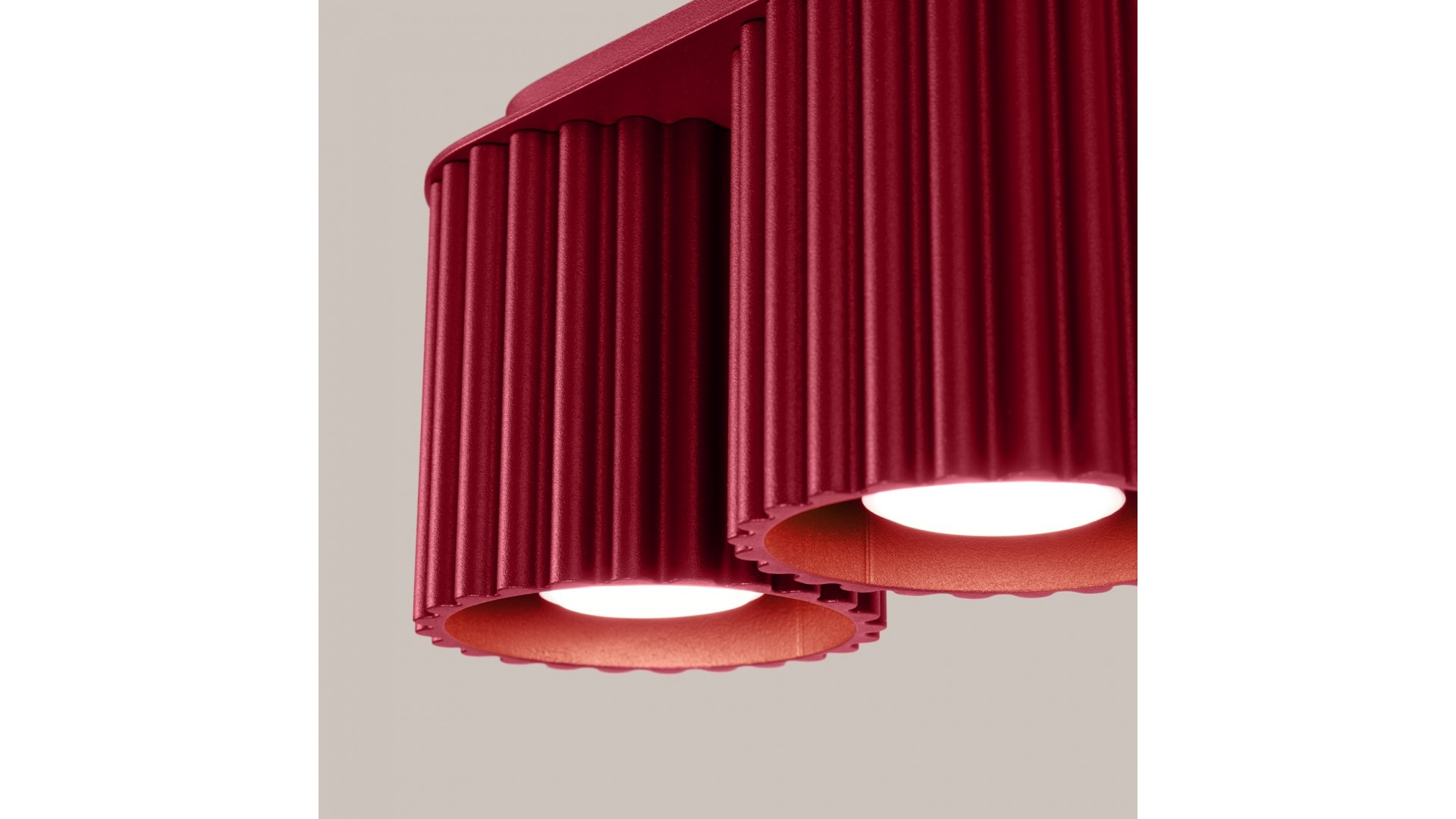 Plafon AURA 2 burgund GU10 Sollux SL.1820