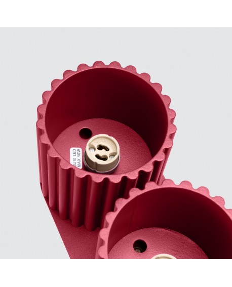 Plafon AURA 2 burgund GU10 Sollux SL.1820