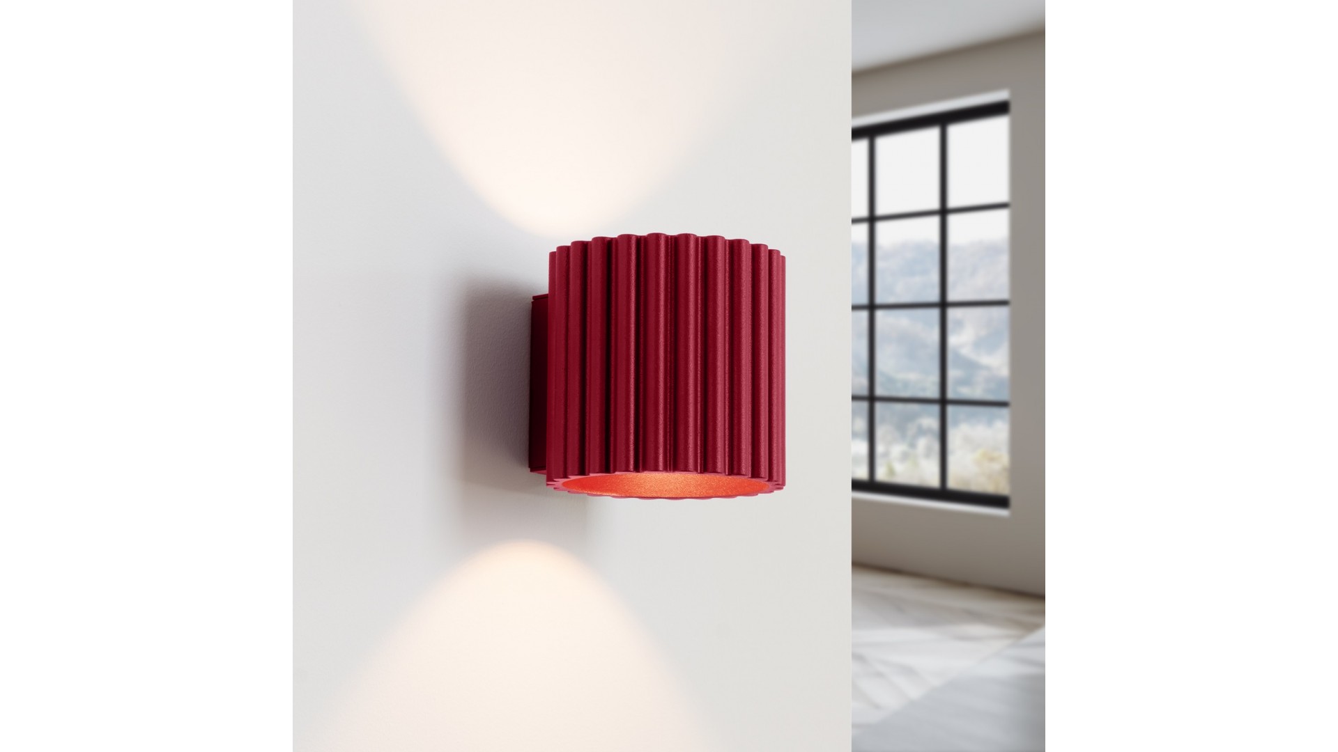 Kinkiet AURA burgund G9 Sollux SL.1821