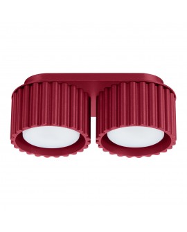 Plafon AURA 2 burgund Gx53 Sollux SL.1823