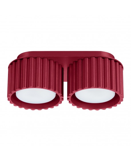 Plafon AURA 2 burgund Gx53 Sollux SL.1823