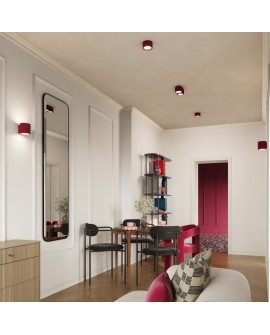 Plafon AURA 2 burgund Gx53 Sollux SL.1823