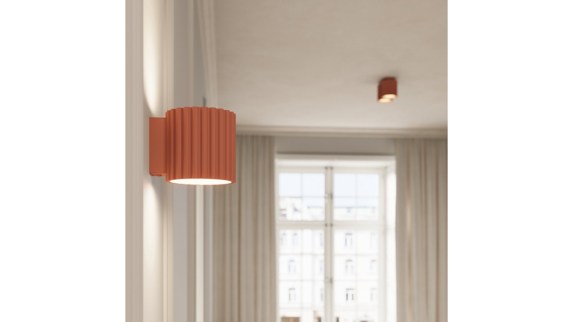 Kinkiet AURA brzoskwiniowy G9 Sollux SL.1826
