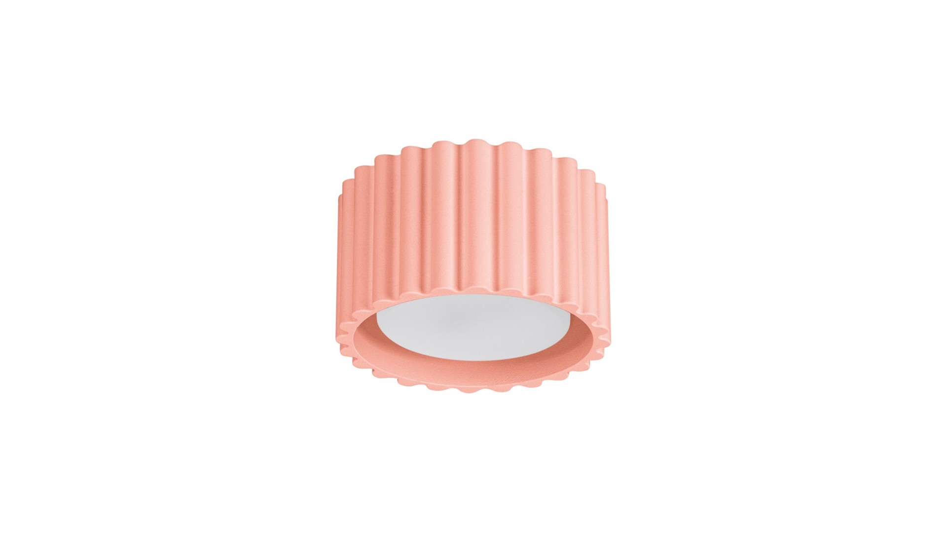 Plafon AURA 1 brzoskwiniowy Gx53 Sollux SL.1827