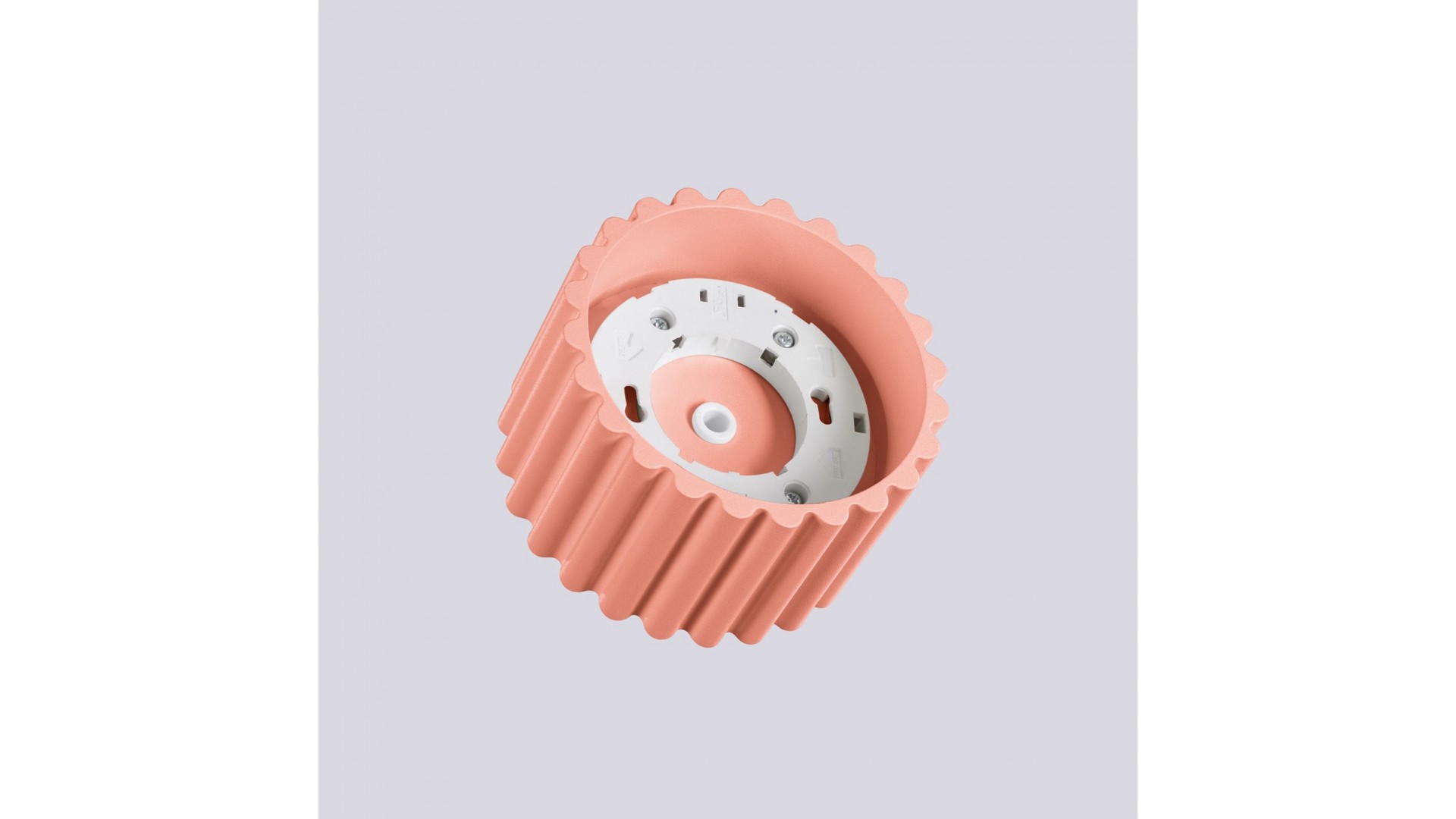 Plafon AURA 1 brzoskwiniowy Gx53 Sollux SL.1827