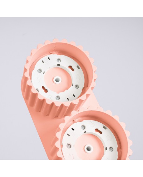 Plafon AURA 2 brzoskwiniowy Gx53 Sollux SL.1828