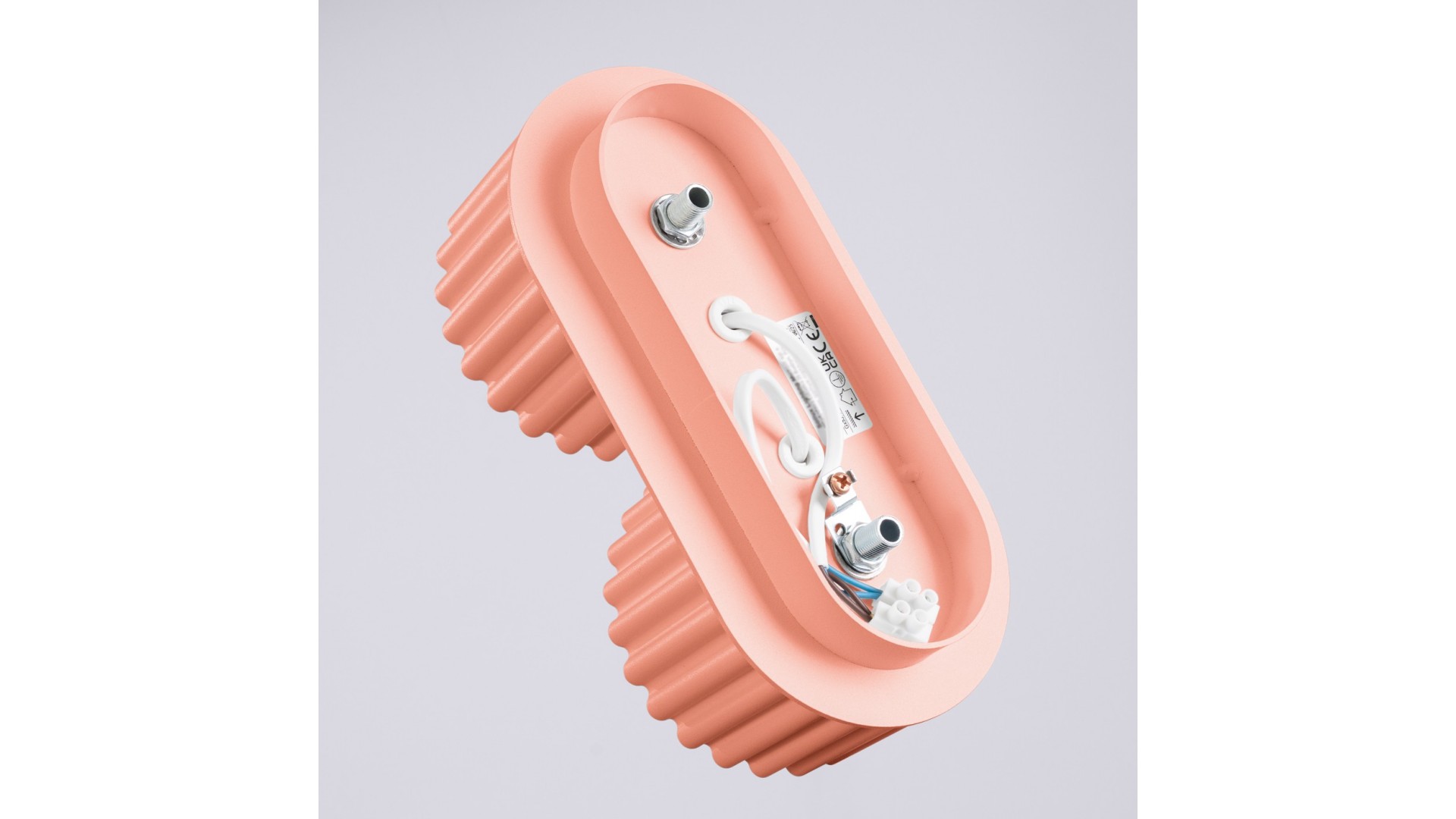 Plafon AURA 2 brzoskwiniowy Gx53 Sollux SL.1828