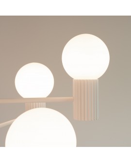 Żyrandol HALO 6 biały Sollux SL.1829