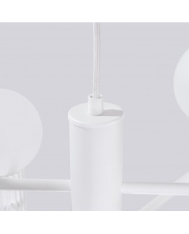 Żyrandol HALO 6 biały Sollux SL.1829