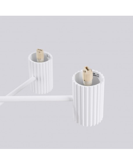 Żyrandol HALO 6 biały Sollux SL.1829