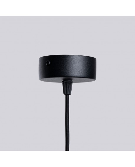 Żyrandol HALO 6 czarny Sollux SL.1830