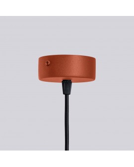 Żyrandol HALO 6 ochra czerwona Sollux SL.1833