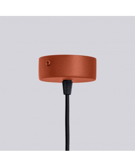 Żyrandol HALO 6 ochra czerwona Sollux SL.1833