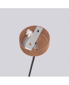 Żyrandol HALO 6 mocca Sollux SL.1834