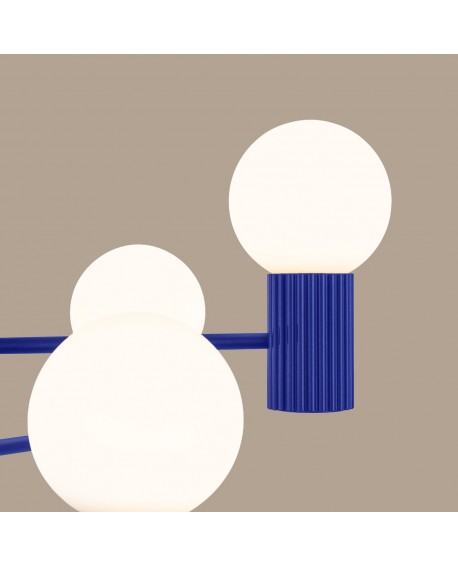 Żyrandol HALO 6 ultramaryna Sollux SL.1835