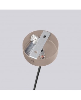 Żyrandol HALO 6 taupe Sollux SL.1836