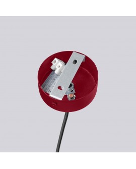 Żyrandol HALO 6 burgund Sollux SL.1837