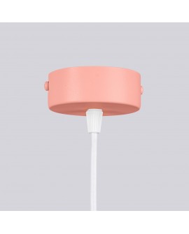 Żyrandol HALO 6 brzoskwiniowy Sollux SL.1838