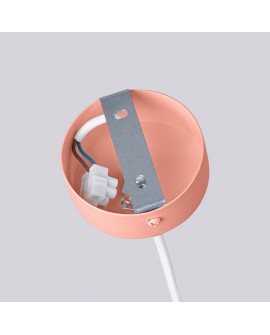 Żyrandol HALO 6 brzoskwiniowy Sollux SL.1838