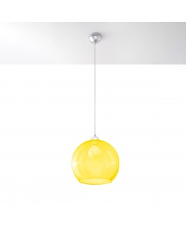 Lampa wisząca BALL żółta