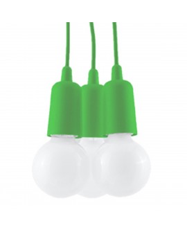 Lampa wisząca DIEGO 3 zielony