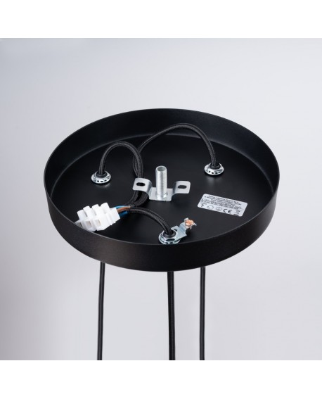 Lampa wisząca ARCHE 3P czarna